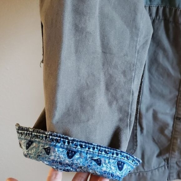 We The Free Apollo Army Patchwork Jacket Size Small - Picture 9 of 14